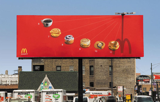 McDonald's Sundial Billboard